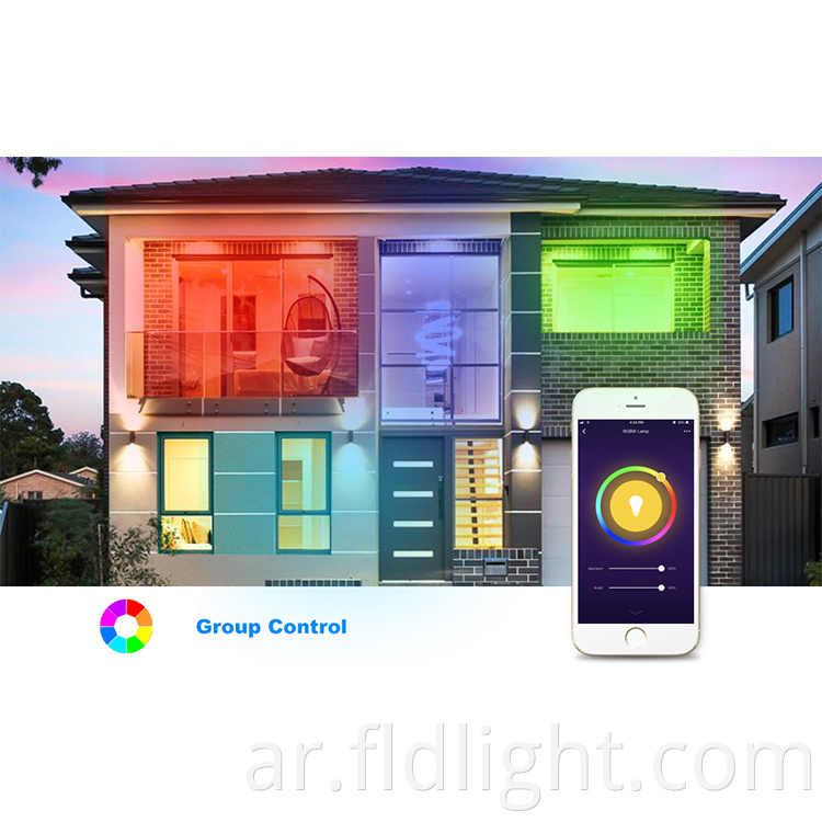 Dimmable Color Changing Music wifi led bulb